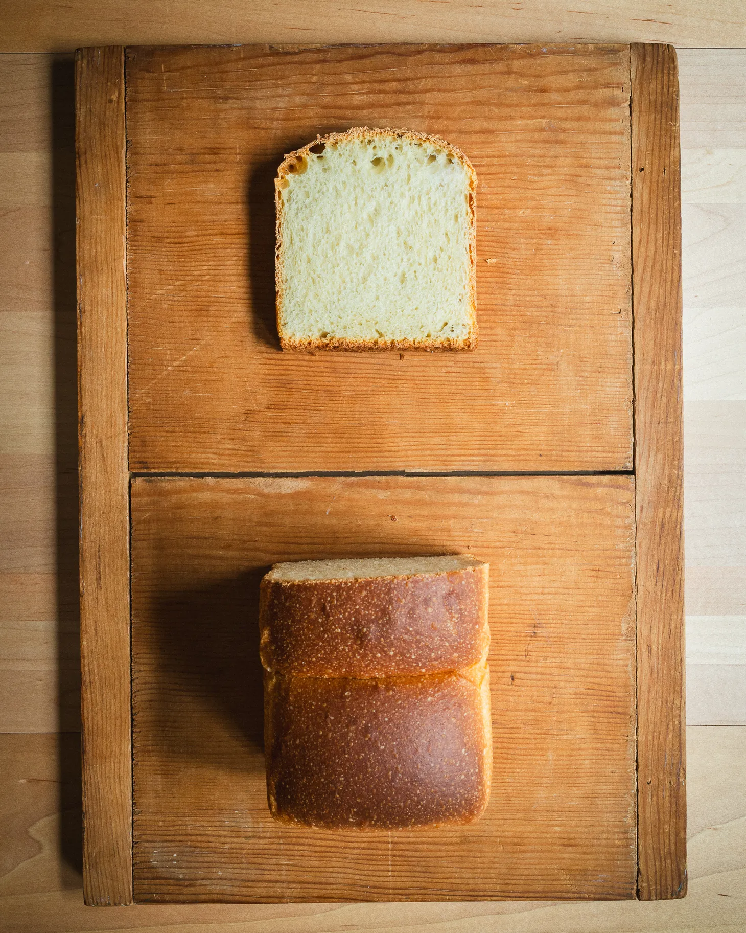 Sourdough shokupain de mie