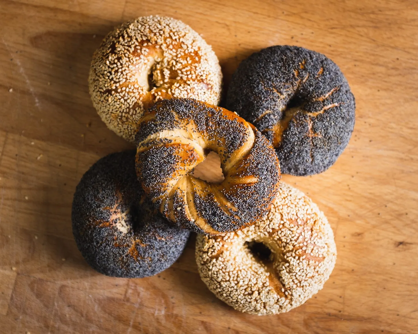 Sourdough Bagels
