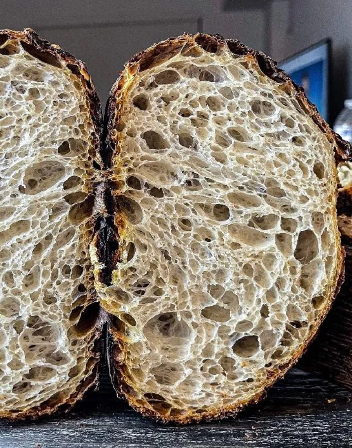 Recipe: With-a-touch-of-soft-wheat sourdough