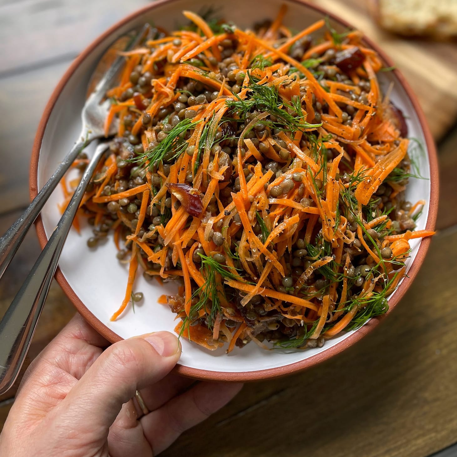 Recipe: Lentils, Carrots + Dates With Dill