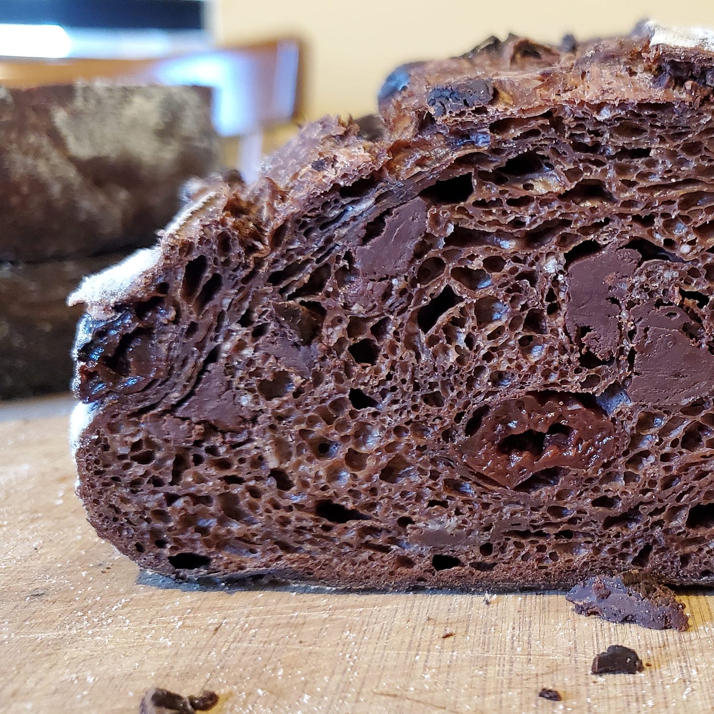 Recipe: Chocolate-Sour Cherry-Cardamom Sourdough